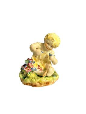 Royal Worcester Bone China Mischief Figurine 2914 F.G. Doughty England
